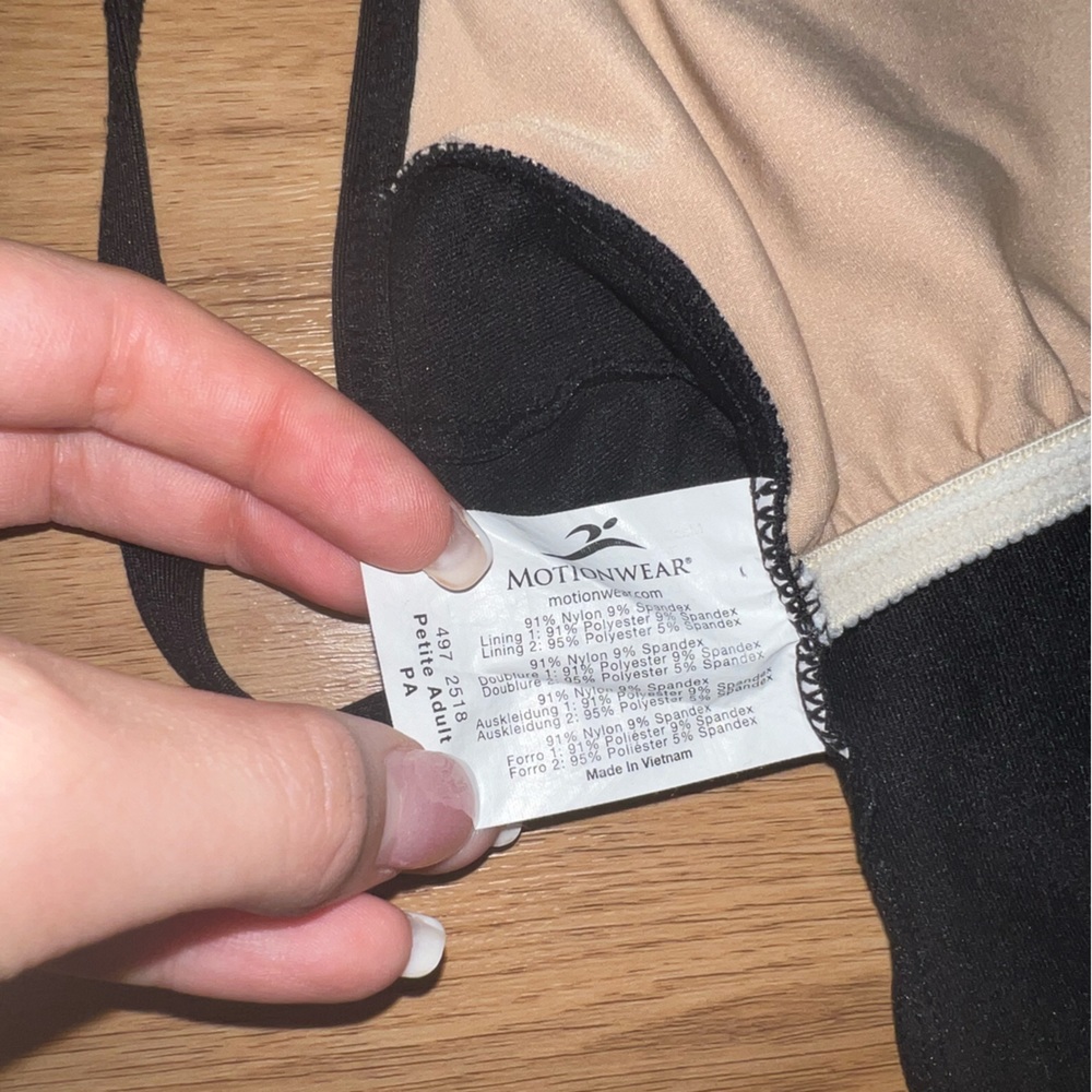 2 Black Motionwear leotards - Picture 6 of 7